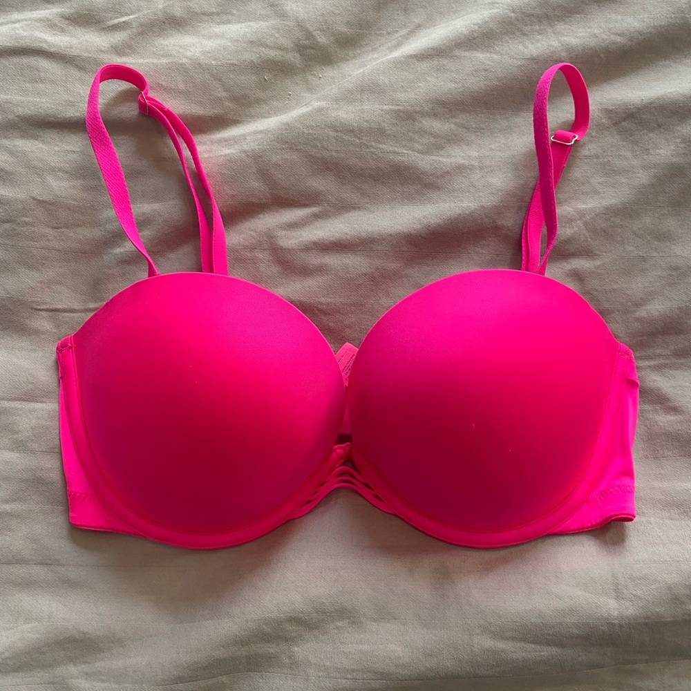 Lasenza strapless push up bra